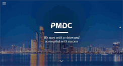 Desktop Screenshot of pmdc.ae