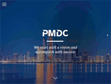 Tablet Screenshot of pmdc.ae